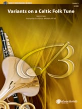 Variants on a Celtic Folk Tune Concert Band sheet music cover Thumbnail